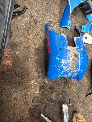 Juego Plásticos Piaggio Typhoon Azul