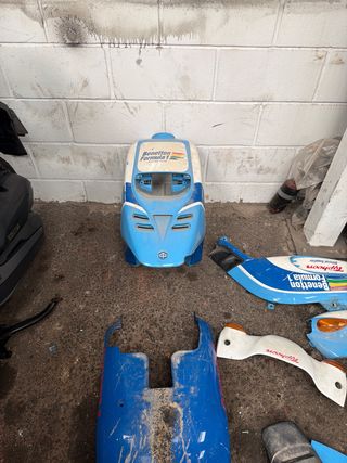 Juego Plásticos Piaggio Typhoon Azul