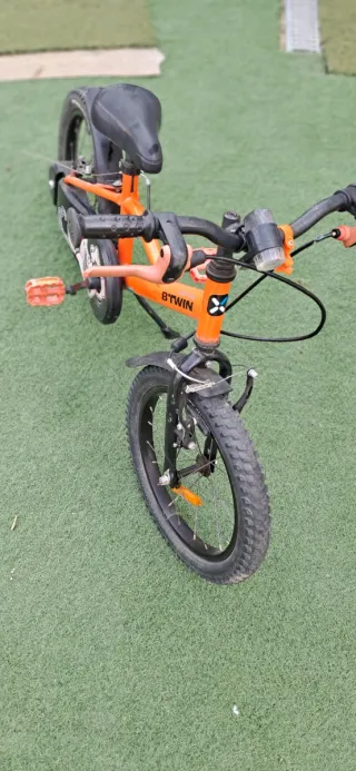 Bicicleta Infantil Btwin Naranja