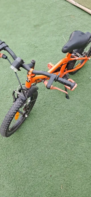 Bicicleta Infantil Btwin Naranja