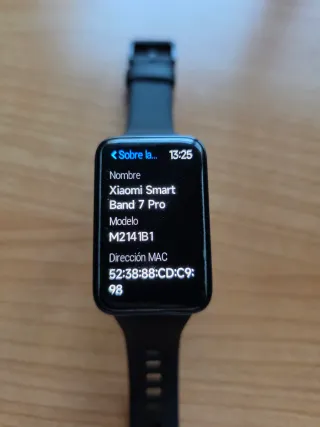 Xiaomi Smart Band 7 Pro Negra como nueva
