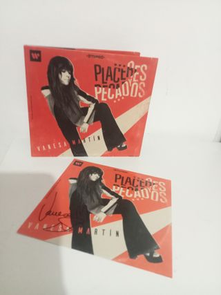 CD Vanesa Martin Autografato firmado
