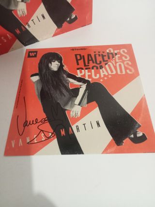 CD Vanesa Martin Autografato firmado
