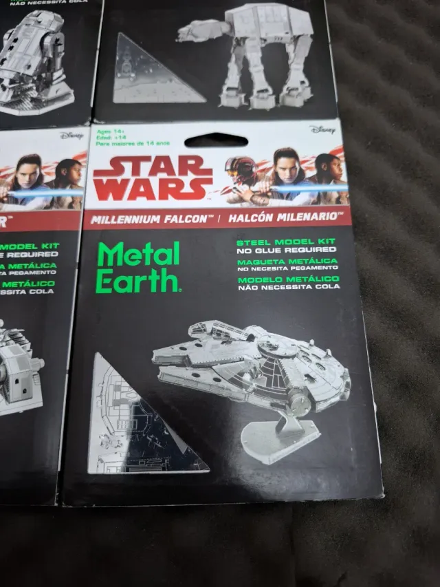 Kits Star Wars Metal Earth (4 Peças)