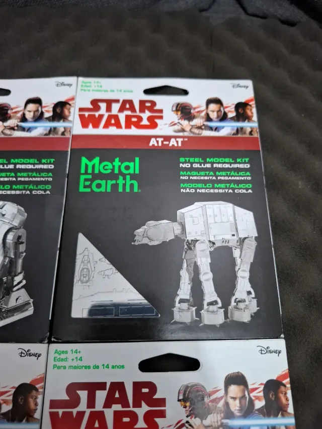 Kits Star Wars Metal Earth (4 Peças)