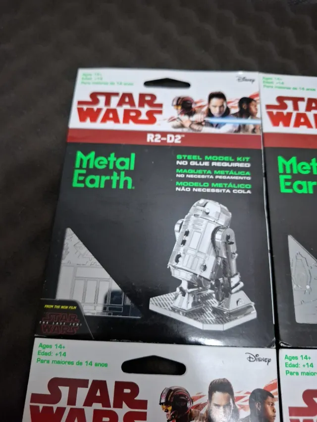 Kits Star Wars Metal Earth (4 Peças)