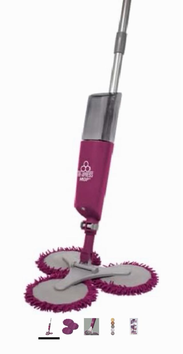 Tri-Xpress Mop Spray, Mop & Dry