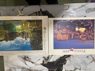 Puzzles Clementoni 1500 y 1000 piezas