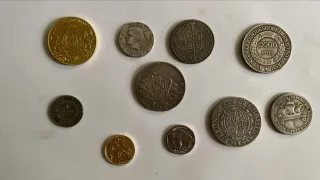 Lote monedas variadas replicas