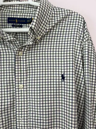 Camisa Polo Ralph Lauren Cuadros Talla XXL