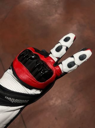 Guantes de moto Solmotion cuero