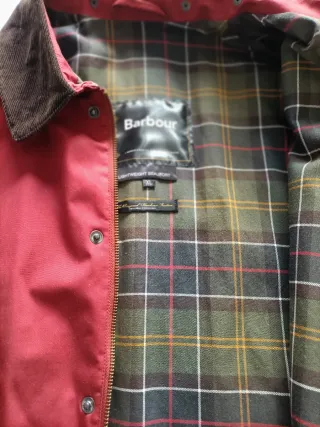 Chaqueta Barbour Roja