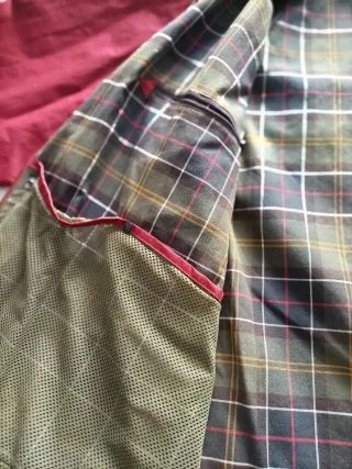 Chaqueta Barbour Roja
