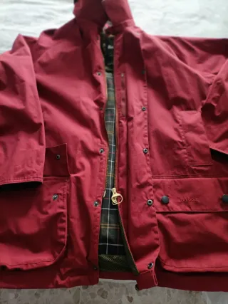 Chaqueta Barbour Roja