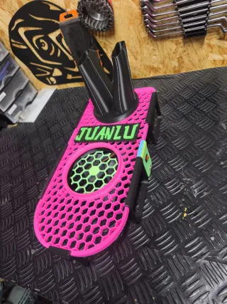 Secador de cascos para motos