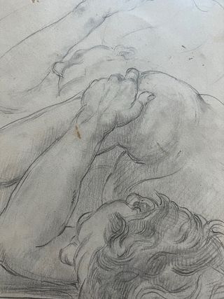 Dibuix de Martí Casadevall signat i datat 1924