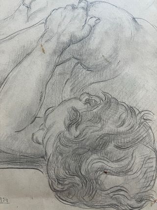 Dibuix de Martí Casadevall signat i datat 1924