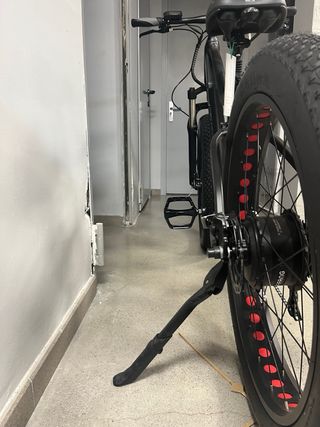 Bicicleta Eléctrica Fat Bike Negra