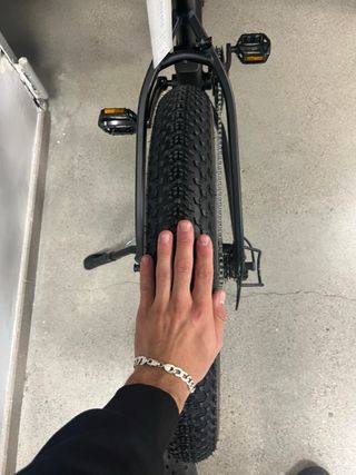 Bicicleta Eléctrica Fat Bike Negra