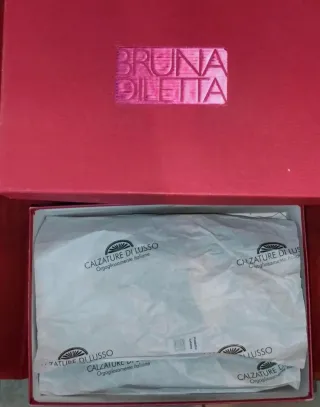 Décolleté Bruna Diletta tacco glitter nero n.34