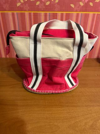 Borsa Saldarini 1882 Beige e Rosa Nuova