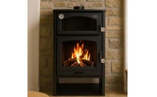 Estufa de leña nueva Aston 10Kw CAST1011