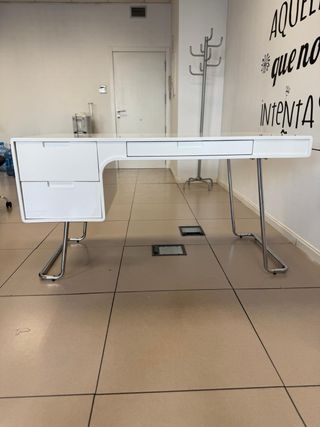 Escritorio oficina blanco lacado