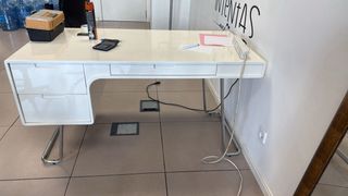 Escritorio oficina blanco lacado