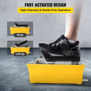 Pompa Idraulica Pneumatica a Pedale 2,3 L Pompa Id