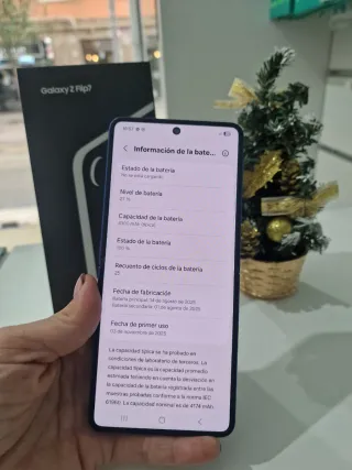 Samsung Galaxy Z Flip7 256GB Azul Sombra