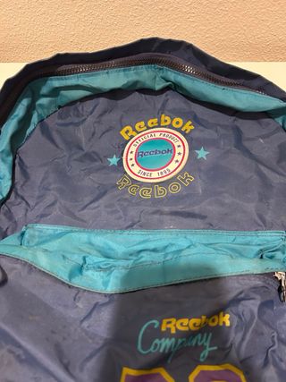 Mochila Reebok Azul y Turquesa