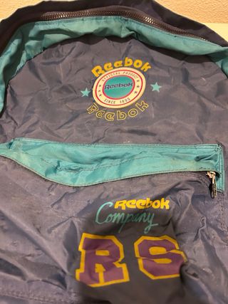 Mochila Reebok Azul y Turquesa