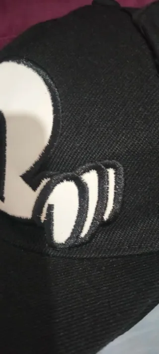 Pack 2 Gorras Mickey Mouse Orejas Negras