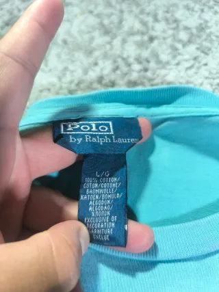 Polo Ralph Lauren Camiseta Azul Talla L