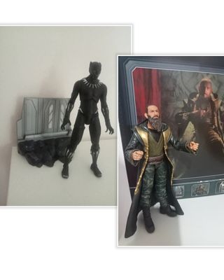 Action Figure Mandarin e Black Panther