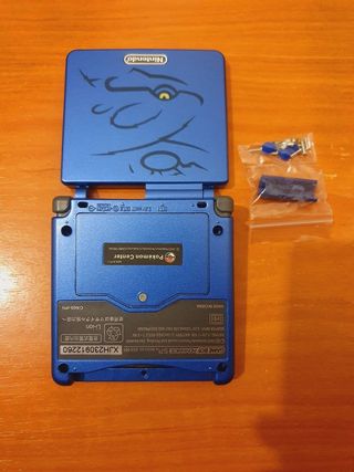 Carcasa Gameboy Advance SP Kyogre