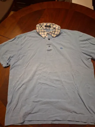 Polo Burberry Azul Talla L