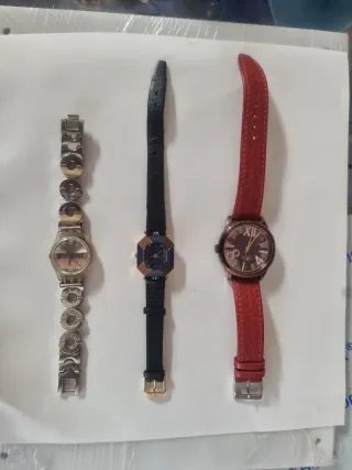 Lote 3 Relojes Dama