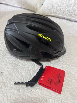 Casco Alpina Tour Parana Negro Amarillo