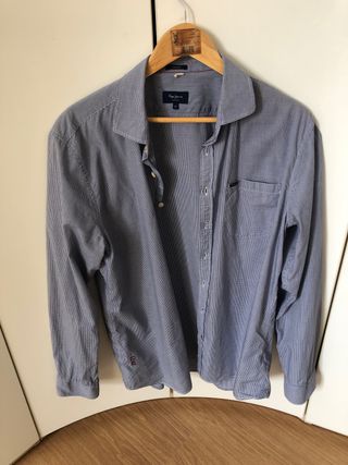 Camisa Pepe Jeans azul cuadros M