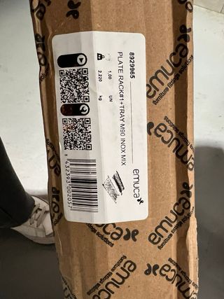 Escurridor platos y vasos cocina metal