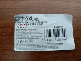 Cuchilla Robot Cocina Lacor 69561