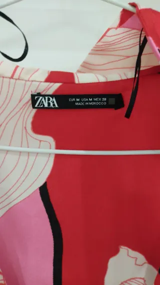 Vestido tacto seda talla M