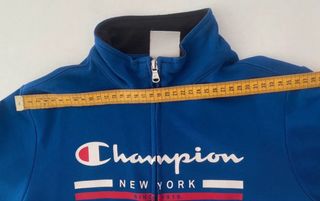 Tuta bimbo Champion blu e nera