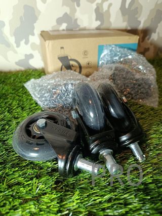 Ruote per Sedie da Ufficio 5 PCS 11x22mm - WEWILL