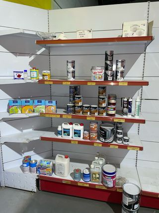 Lotes de productos de pintura (70% descuento)
