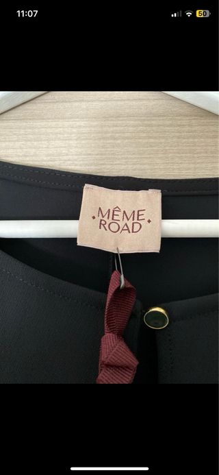 Abito Memè Road Nero Taglia S Nuovo