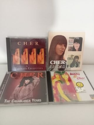 4 CD (uno doppio cd) di Cher