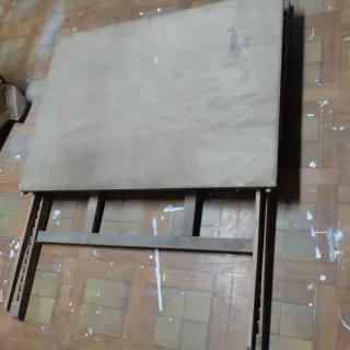 Mesa Delineante Grande Antigua Madera