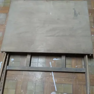 Mesa Delineante Grande Antigua Madera